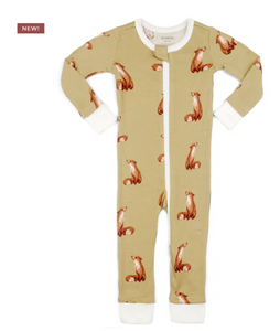 Zipper Pajamas | Milkbarn