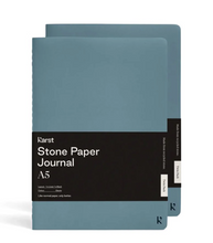 Load image into Gallery viewer, A5 Softcover Daily Journal Twin Pack | Karst Stone Paper