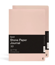 Load image into Gallery viewer, A5 Softcover Daily Journal Twin Pack | Karst Stone Paper