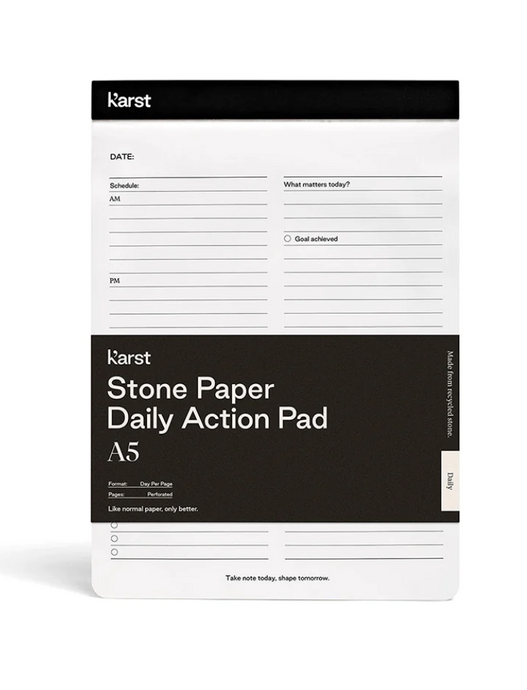 A5 Daily Action Pad | Karst Stone Paper