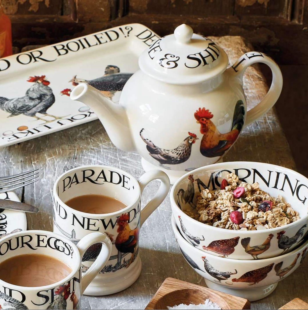 Rise & Shine Bright New Morning French Bowl | Emma Bridgewater