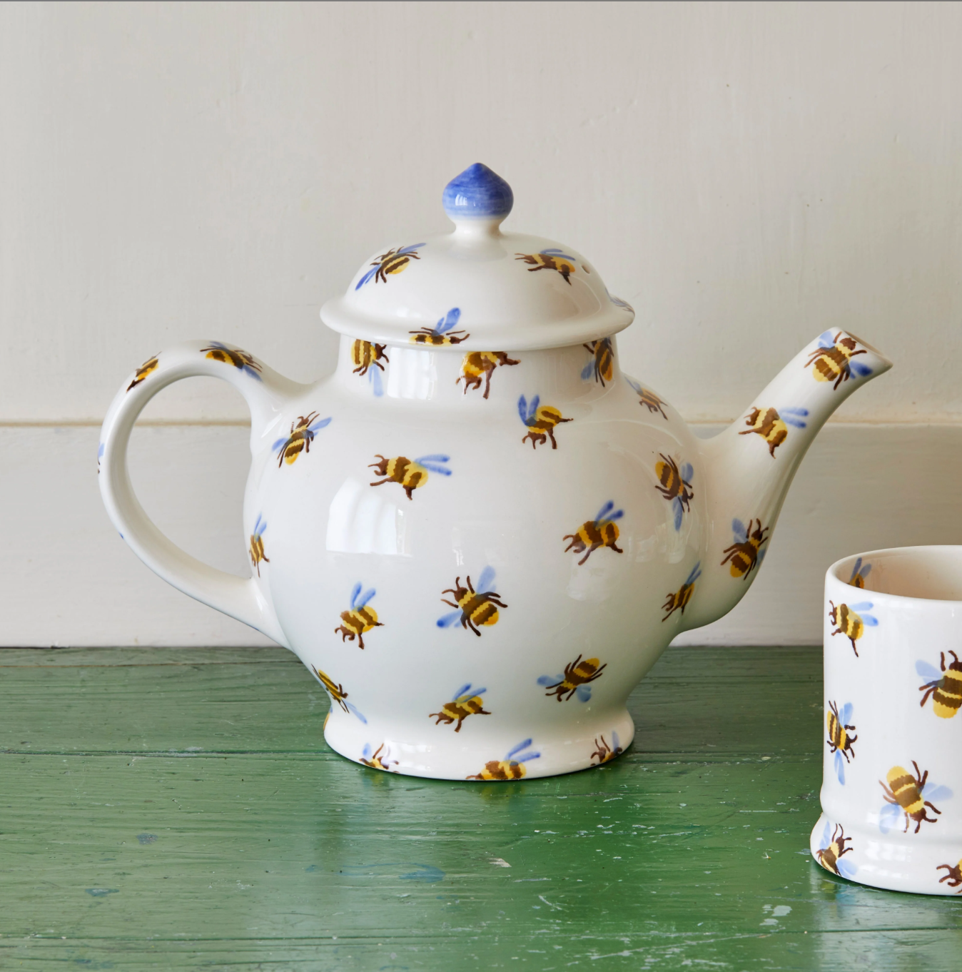 幽愁　英語　ボーダーレス　4枚セット 4 Mug Teapot Boxed | Emma Bridgewater – Isadora Popper
