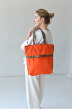 Load image into Gallery viewer, Nylon 2-Way Tote Bag (Small)  | 8.6.4 Design Ltd.
