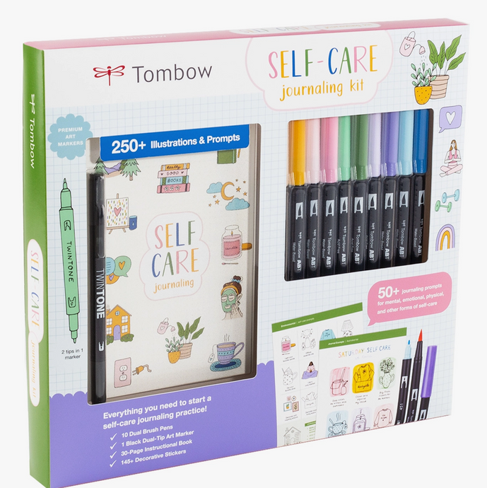 Self-Care Journaling Kit | Tombow