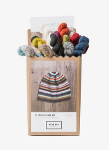 21 Color Slouch Hat Kit | Blue Sky Fibers