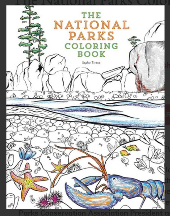 National Parks Coloring Book | Harper Collins