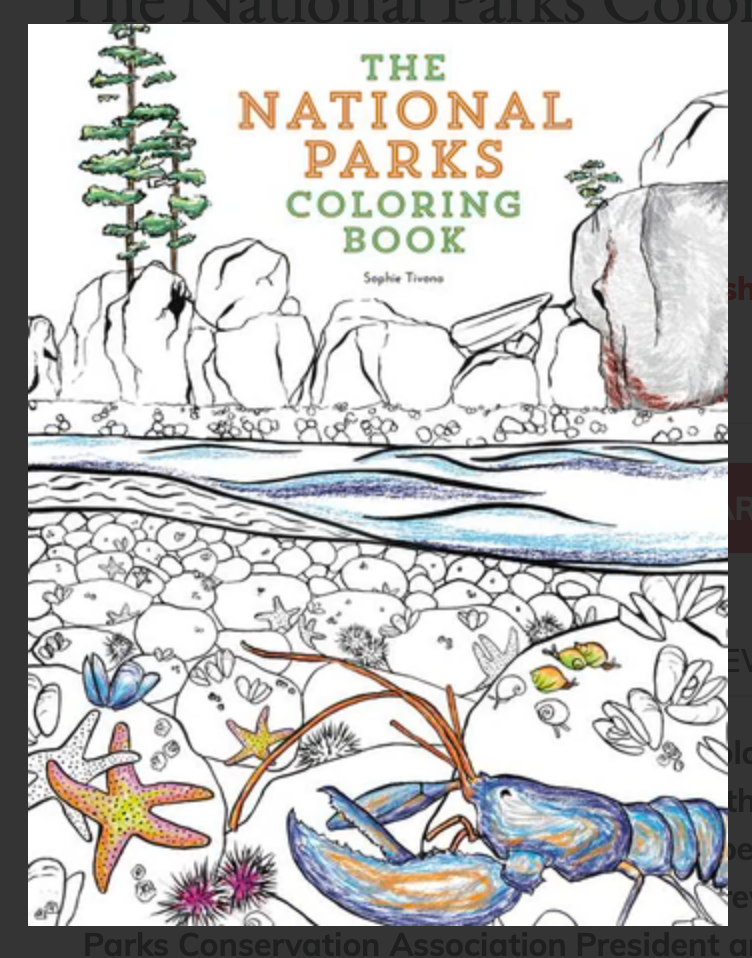 National Parks Coloring Book | Harper Collins