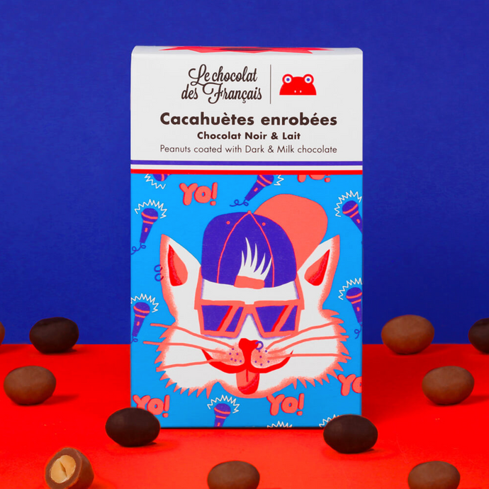 Chat Chocolate Peanuts | Le chocolat des Francais