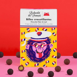 Monkey Chocolate Covered Cereal Balls | Le chocolat des Francais