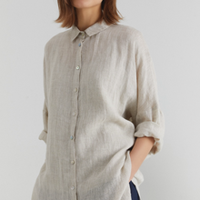 Load image into Gallery viewer, Linen Oregano Shirt | Linen Tales