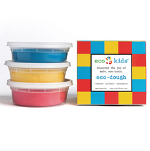 Load image into Gallery viewer, Eco-Dough Primary 3 Pack | Eco-Kids