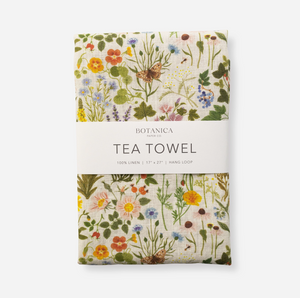 Linen Tea Towel | Botanica Paper Co.