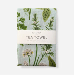 Linen Tea Towel | Botanica Paper Co.