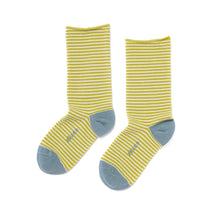 Load image into Gallery viewer, Rose - Roll Top Organic Cotton Crew Socks | Zkano
