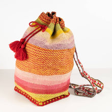 Load image into Gallery viewer, Handwoven Sling Bag Backpack | The Winding Road