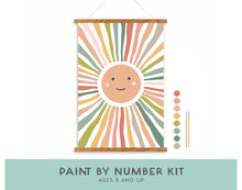 Load image into Gallery viewer, Smiley Sunshine Paint-by-Number Kit for Kids | Breathe People