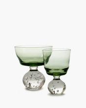 Load image into Gallery viewer, Eternal Snow Stem Glass in Green | Serax