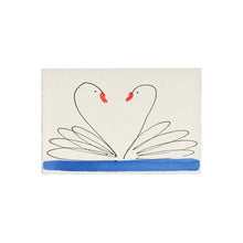 Load image into Gallery viewer, Swans Hand Painted Greeting Card | Scribble &amp; Daub