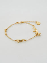 Load image into Gallery viewer, Fox, Rabbit &amp; Mouse Chase Bracelet | Alex Monroe