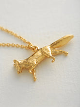 Load image into Gallery viewer, Prowling Fox Necklace | Alex Monroe