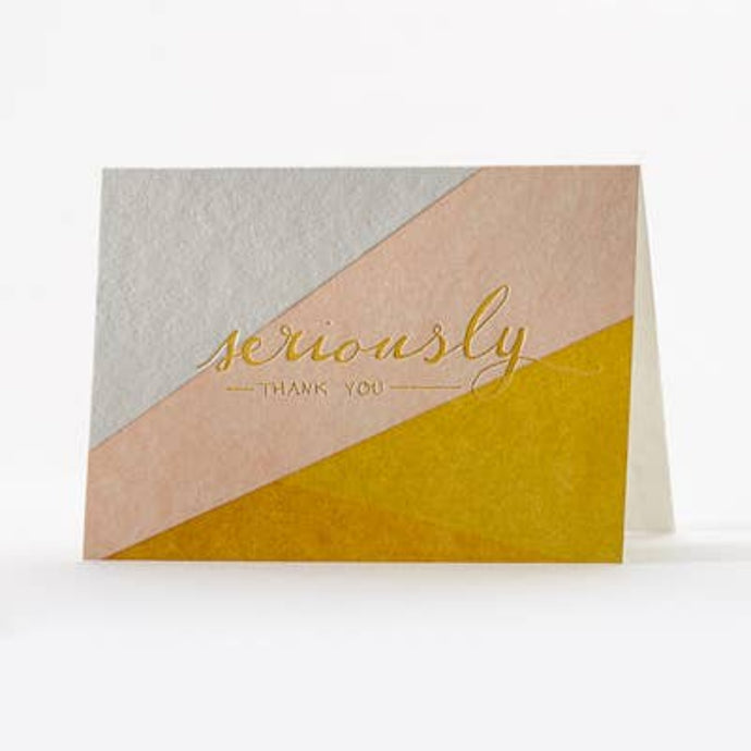 Thank You, Bias Cut Boxed Note Cards | Elum Designs