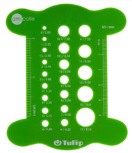 Load image into Gallery viewer, Knitting Needle Gauge | Tulip