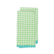 Load image into Gallery viewer, Two-Tone Gingham Towels, Set of 2 | Caravan Home