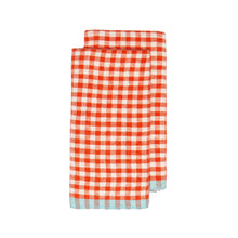 Load image into Gallery viewer, Two-Tone Gingham Towels, Set of 2 | Caravan Home