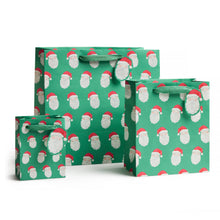 Load image into Gallery viewer, Vintage Santa Gift Bag - Medium | E. Frances Paper