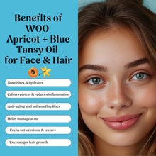Load image into Gallery viewer, Blue Tansy + Apricot Oil | WOO World of Oils