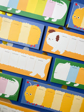 Load image into Gallery viewer, Daisy Dog Weekly Desk Planner | Karen Schipper