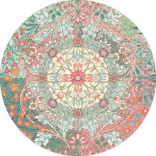 Load image into Gallery viewer, William Morris 500-Piece Circular Jigsaw Puzzle | Pomegranate