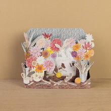 Load image into Gallery viewer, Art Angels | Zebra, Dahlias and Feathers