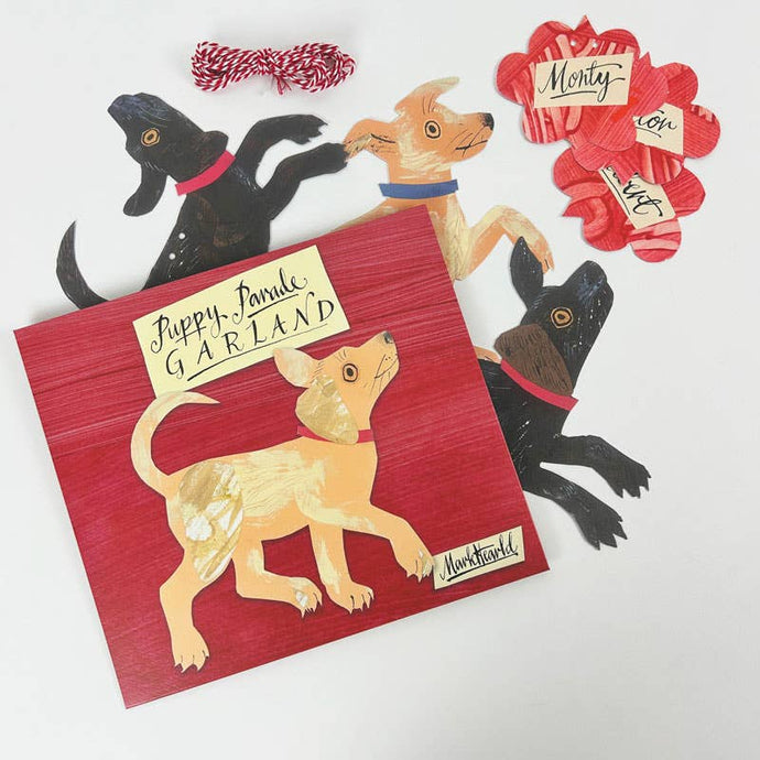 Puppy Parade Garland by Mark Hearld | Art Angels