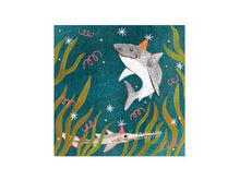 Load image into Gallery viewer, Up With Paper - Sharks Treasures Pop-Up Birthday Card