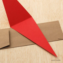 Load image into Gallery viewer, Happy Birthday Triangular Pennant Card | Inkello Letterpress