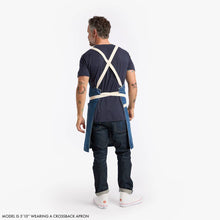 Load image into Gallery viewer, Hedley &amp; Bennett | Crossback Apron in Jack Navy Denim