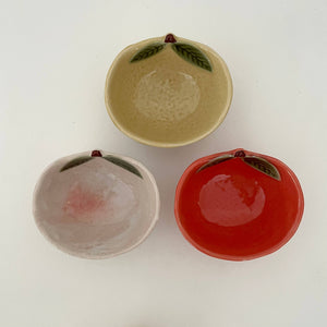 fort & field | Handmade Japanese ceramic mini yuzu fruit bowl dishes
