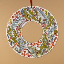 Load image into Gallery viewer, Wreath Advent Calendar by Angie Lewin | Art Angels