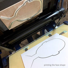 Load image into Gallery viewer, My Book of Faces Four-Panel Sketchbook | Inkello Letterpress
