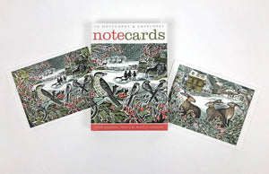 Holly Hedge/We Three Hares Notecards - Angela Harding | Art Angels