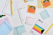 Load image into Gallery viewer, Library Card Post-It ® Sticky Notes - Blue | Marigold Press