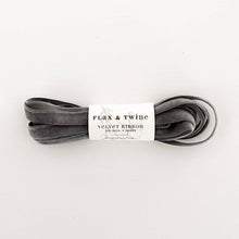 Load image into Gallery viewer, Velvet Ribbon 3/8” (3yds) | Flax &amp; Twine