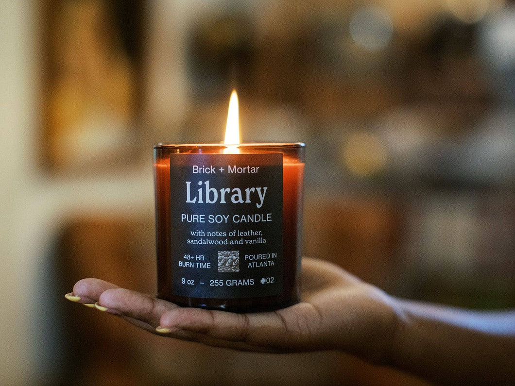 Library Scented Candle | Brick+Mortar