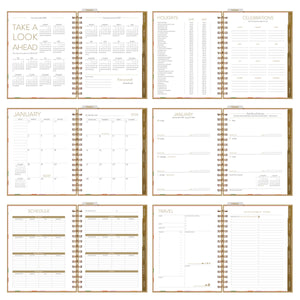 Seedlings | 2026 Sweet Days Vase Seedlings 12 Month Planner