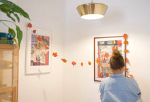Load image into Gallery viewer, Autumn Leaves Sewn Garland | East End Press