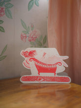 Load image into Gallery viewer, Lady in the Bath Cut-Out Greeting Card | Archivist Gallery