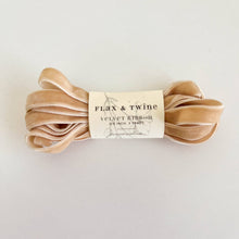 Load image into Gallery viewer, Velvet Ribbon 3/8” (3yds) | Flax &amp; Twine