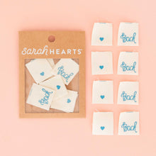 Load image into Gallery viewer, Knitting &amp; Sewing Labels | Sarah Hearts