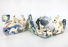 Load image into Gallery viewer, Art Angels | Winter Wildlife Collage Card by Mark Hearld